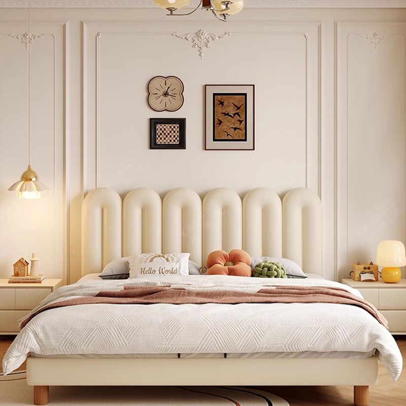 Nexa Luxury Upholstered Wooden Bed