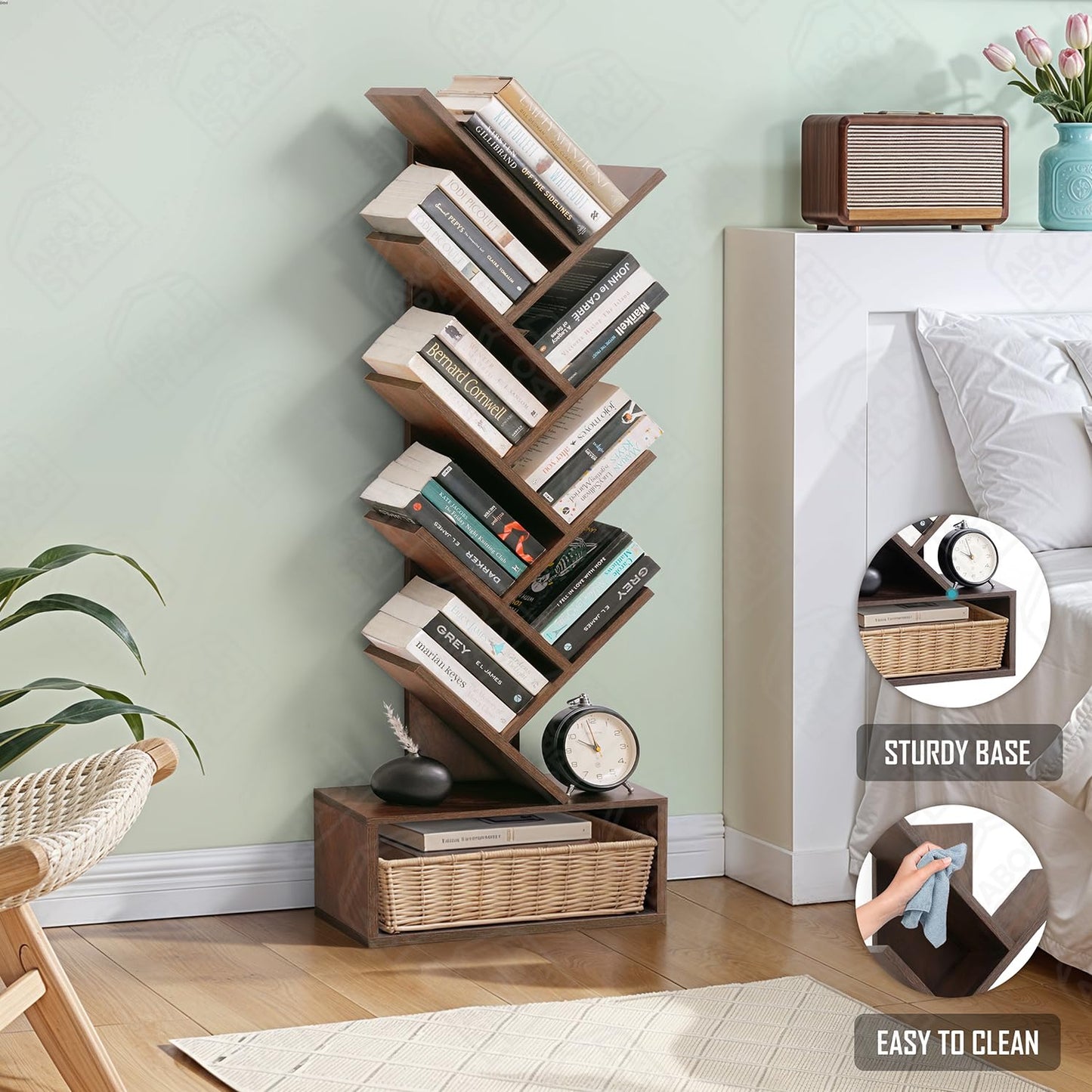 Tree Shaped Book Shelf for Study Room