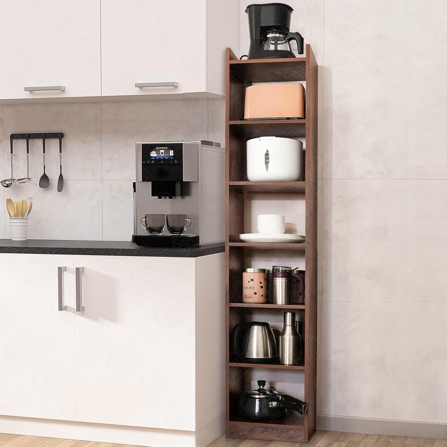 Denial Open Shoo Rack Engineering wood Stylish Rack