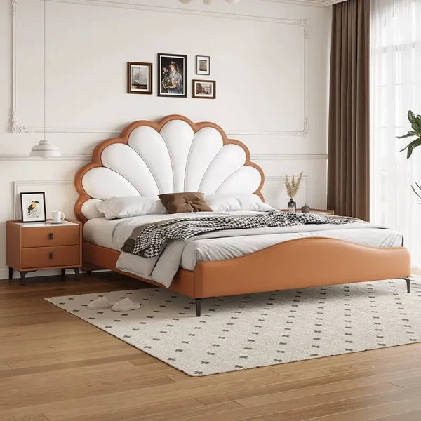 Bow Ribbon Kids Upholstered Baby Beds