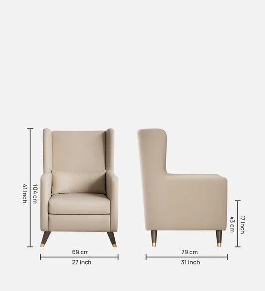 Royal Luxury High Back Chair with Ottoman & Sofa Chair