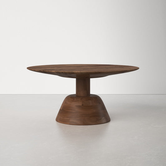 Amos Round Storage Drum Coffee Table