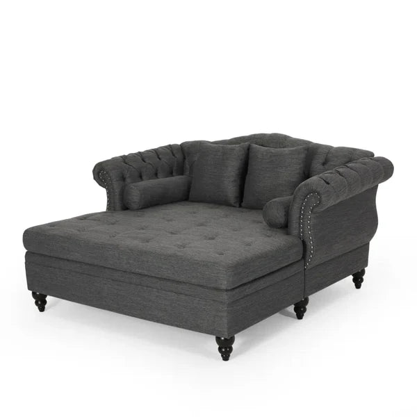 Lamb Upholstered Lounger
