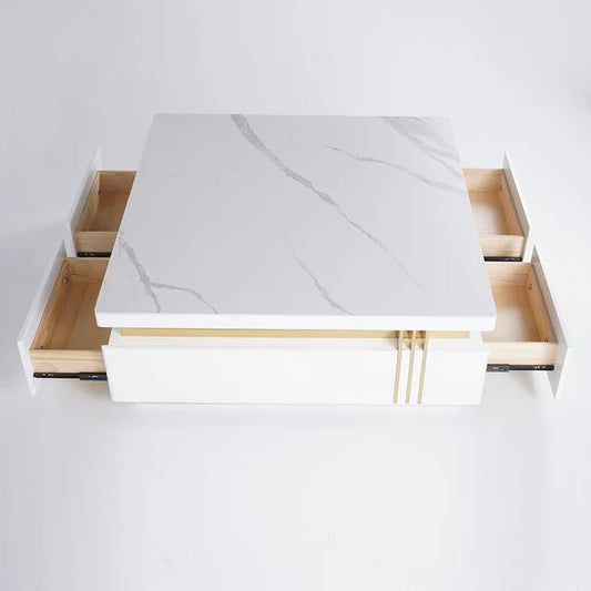 Modern Square Storage Centre Table