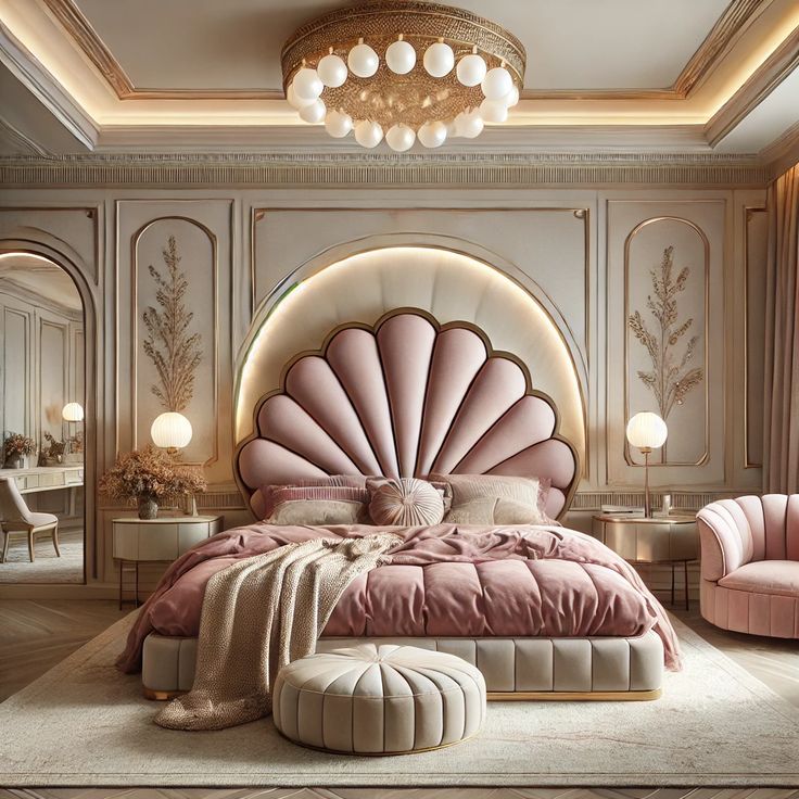 Nexa Luxury Upholstered Wooden Bed
