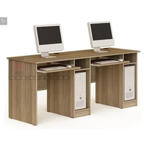 Lio- Stylish Office Desk Engineering Wood Office Table ( Pre-Laminated Particle Board Table)