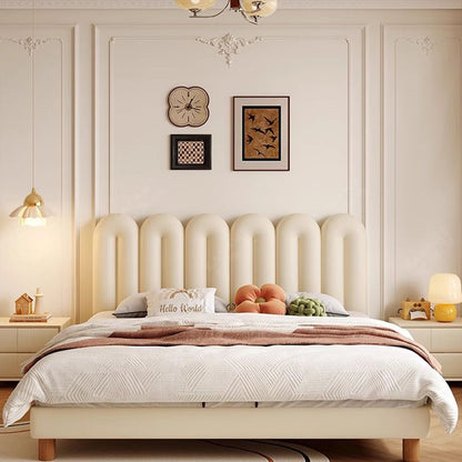 Nexa Luxury Upholstered Wooden Bed