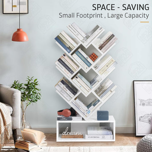 Tree Shaped Book Rack for Study Room