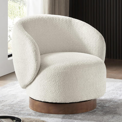 Luxury Rotating Chair / Swivel Accent Chair Modern