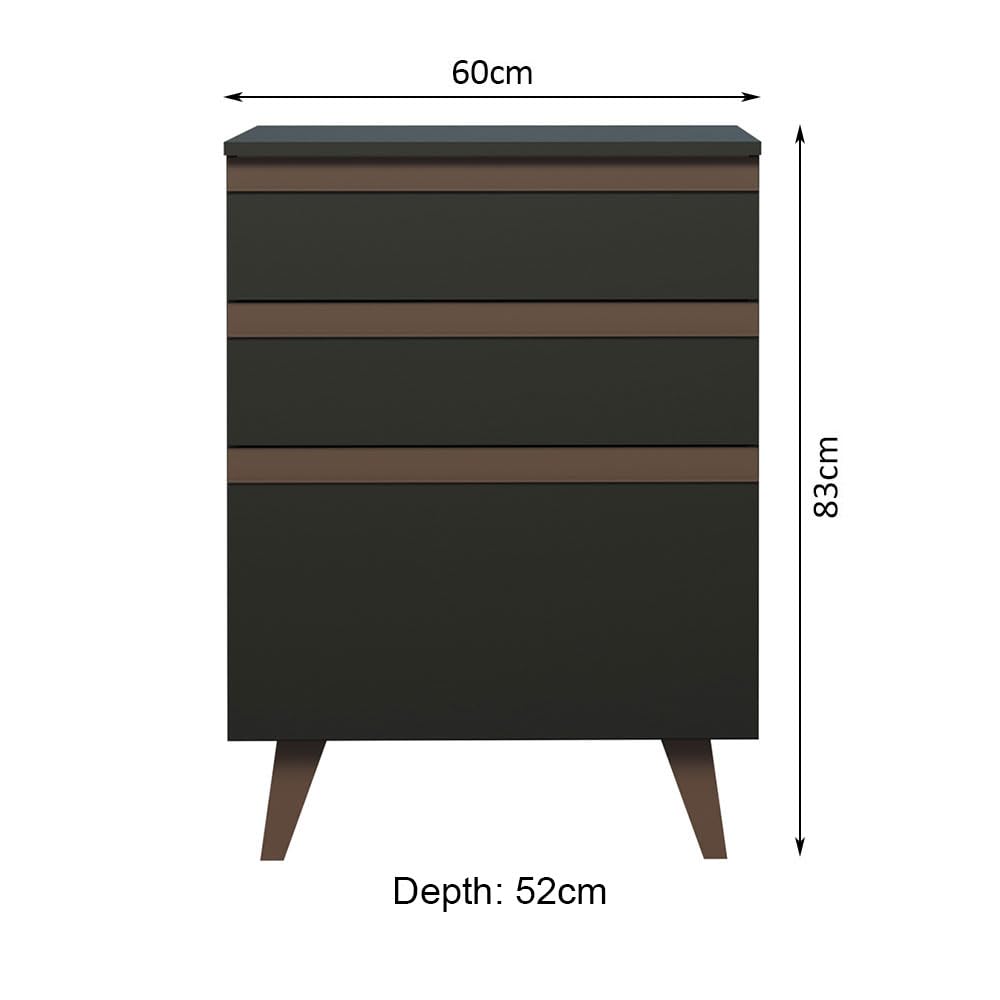 CROCKERY CABINET & SIDE TABLE