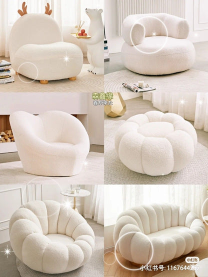 Upholstered Stylish Baby Chairs / Sofa Chair