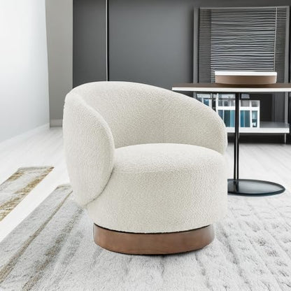 Luxury Rotating Chair / Swivel Accent Chair Modern