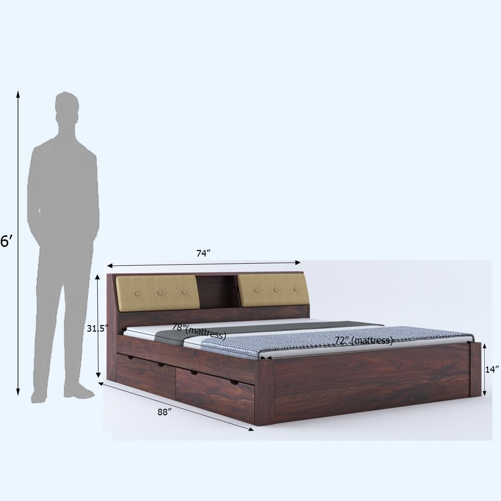 Astro Solid Wood Primum Bed