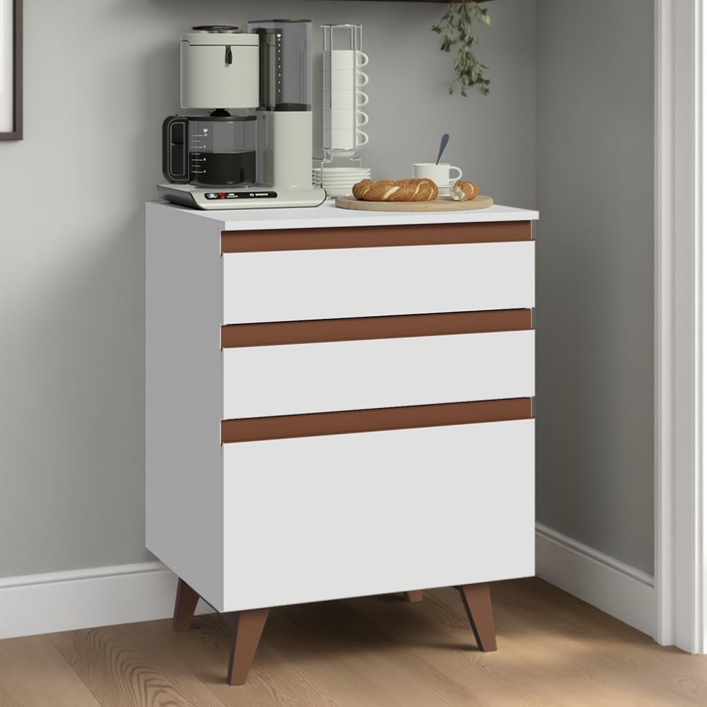 CROCKERY CABINET & SIDE TABLE