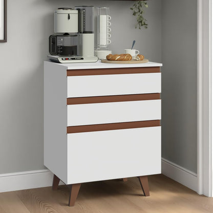 CROCKERY CABINET & SIDE TABLE