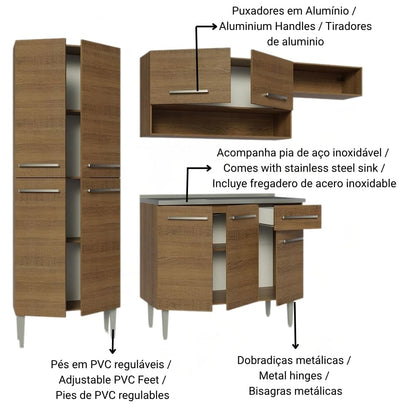 Modular Kitchen Cabinet complete Set