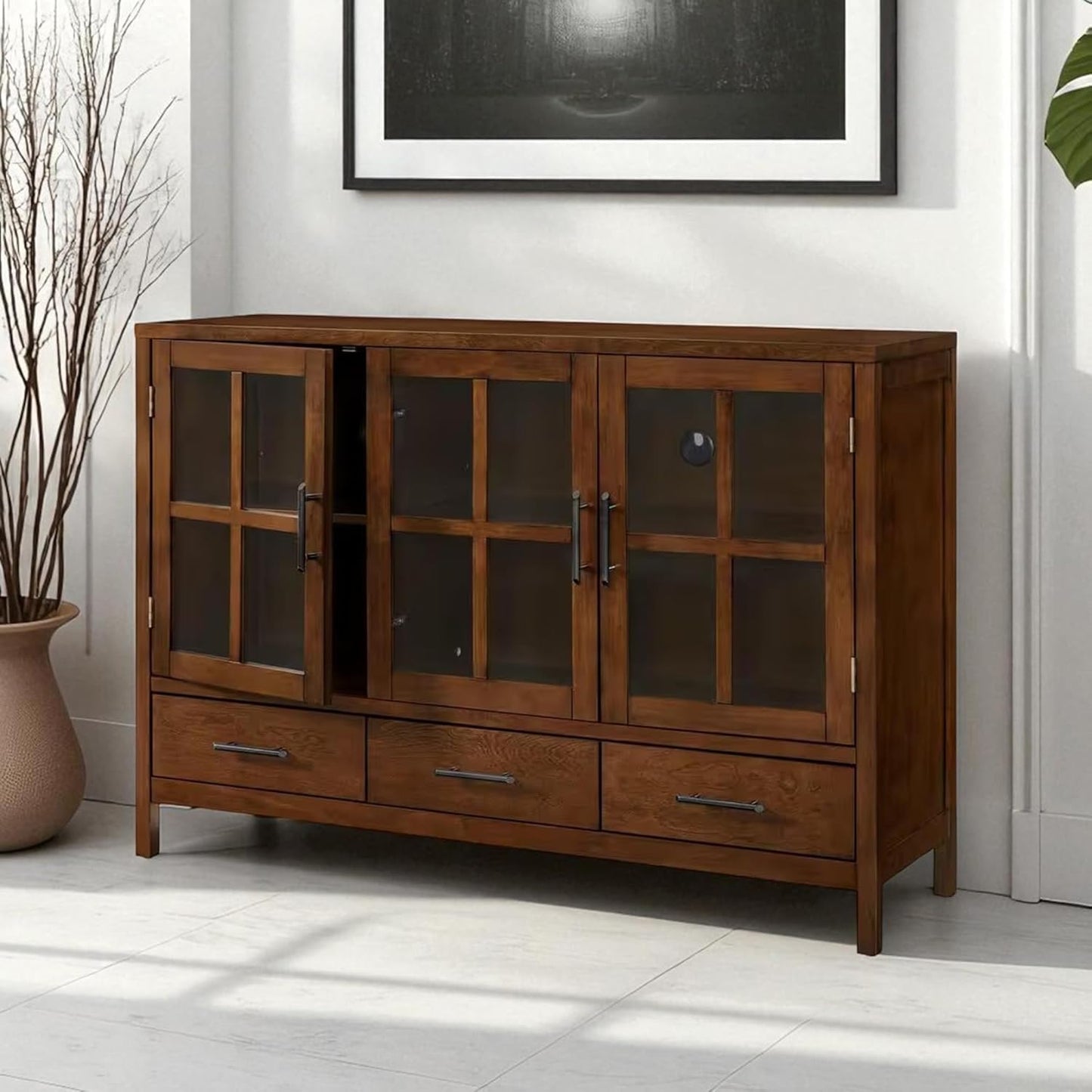 Carlio Chester Sheesham Wood Sideboard & Console