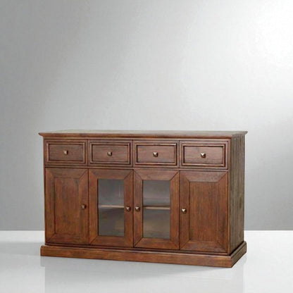 Barban Sheesham Wood Console Sideboard Cabinet