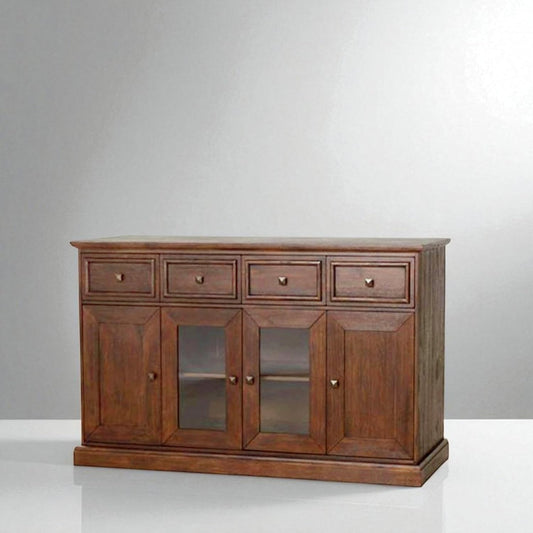 Barban Sheesham Wood Console Sideboard Cabinet