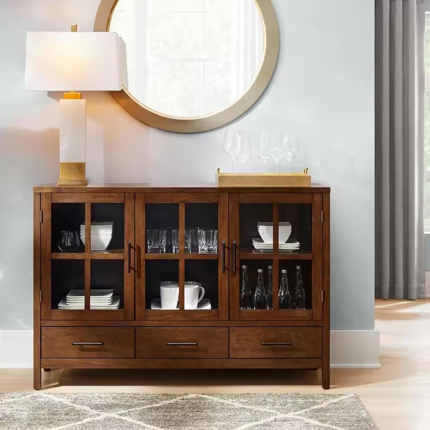 Carlio Chester Sheesham Wood Sideboard & Console