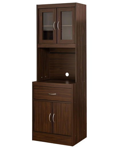 Engineered Wood Kitchen Cabinet Rack, Microwave Stand, Crockery Storage Cabinet Unit for Kitchen