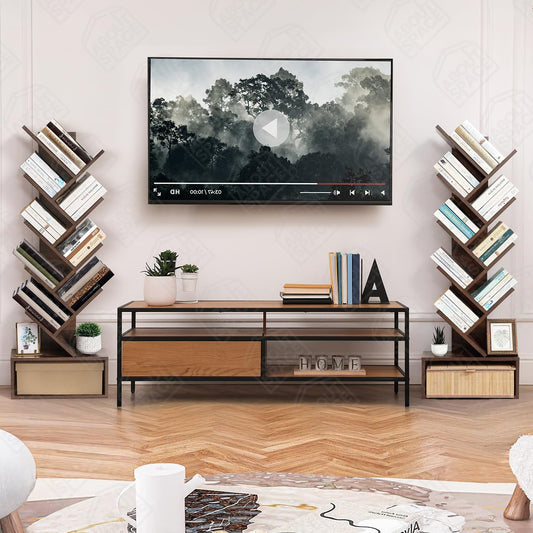 Tree Shaped Book Rack for Study Room
