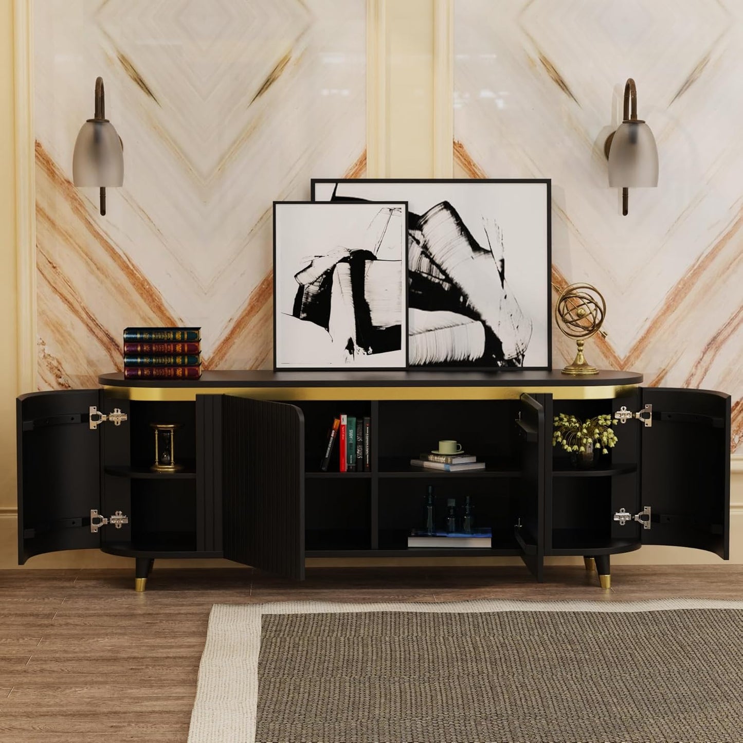Cario Luxury Console Table For Living Room