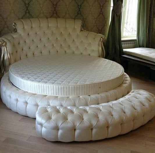 Rozzy Round Bed ( upholstered )