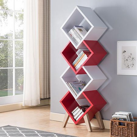 Arhab Corner Bookcase
