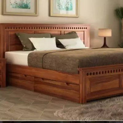 Astro Solid Wood Primum Bed / Sheesham Wood