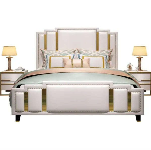 Discover Glamorous Art Luxury Upholstered bed