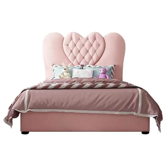 Gold Princess Bed ( upholstered Bed )