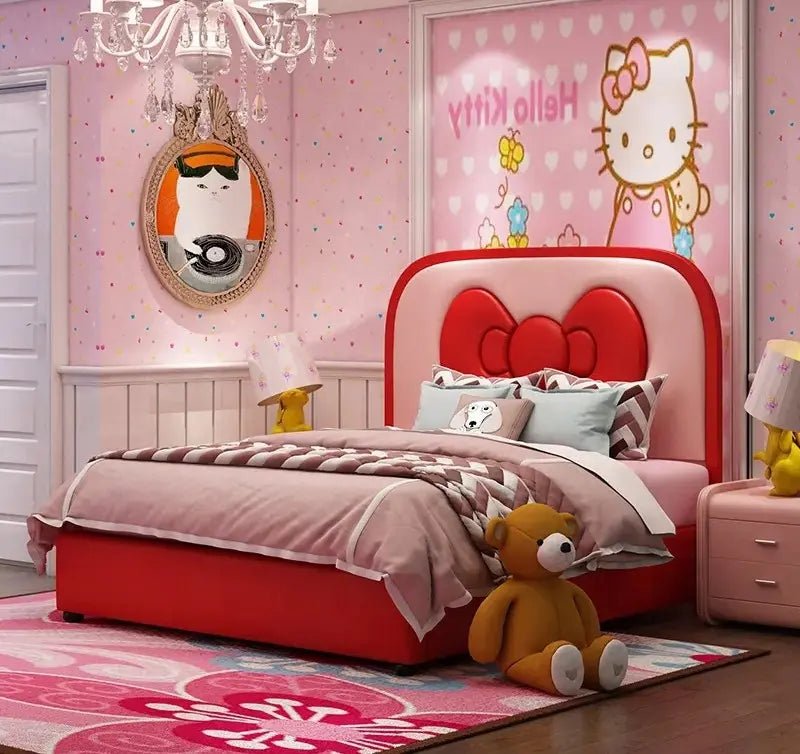 Wow Ribbon Kids Upholstered Bed