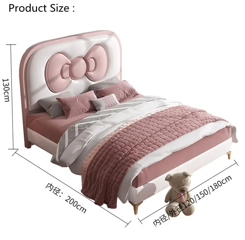 Wow Ribbon Kids Upholstered Bed