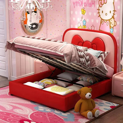Wow Ribbon Kids Upholstered Bed