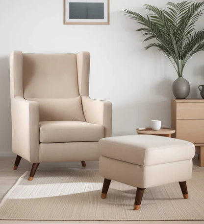 Royal Luxury High Back Chair with Ottoman & Sofa Chair