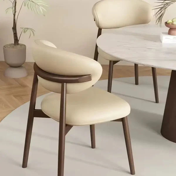Modern Nordic Designer Solid Wood Dining Chair