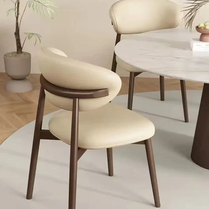 Modern Nordic Designer Solid Wood Dining Chair