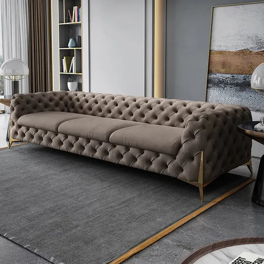 Savile Modern Luxury Tufted Living Room Sofa